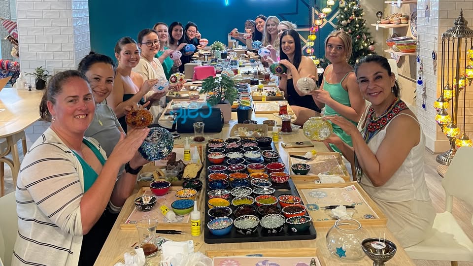 Tallahassee Mosaic Lamp Making Workshop