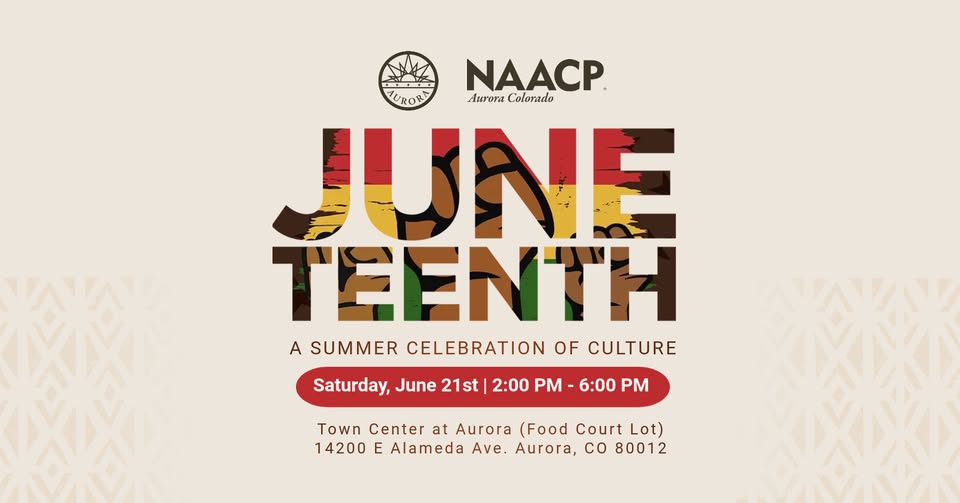 Join Us for Aurora’s Juneteenth Celebration!