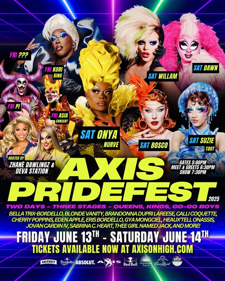 AXIS PRIDE FEST WEEKEND