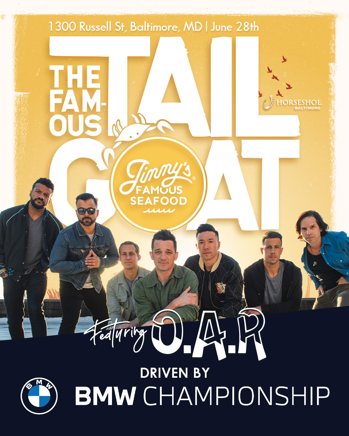The TailGOAT Driven By The BMW Championship – Featuring O.A.R.
