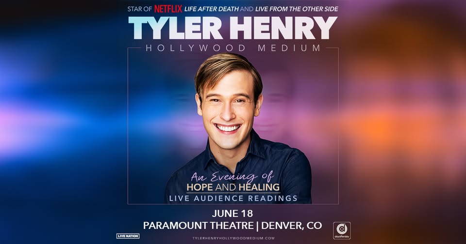 Tyler Henry – The Hollywood Medium: An Evening of Hope and Healing