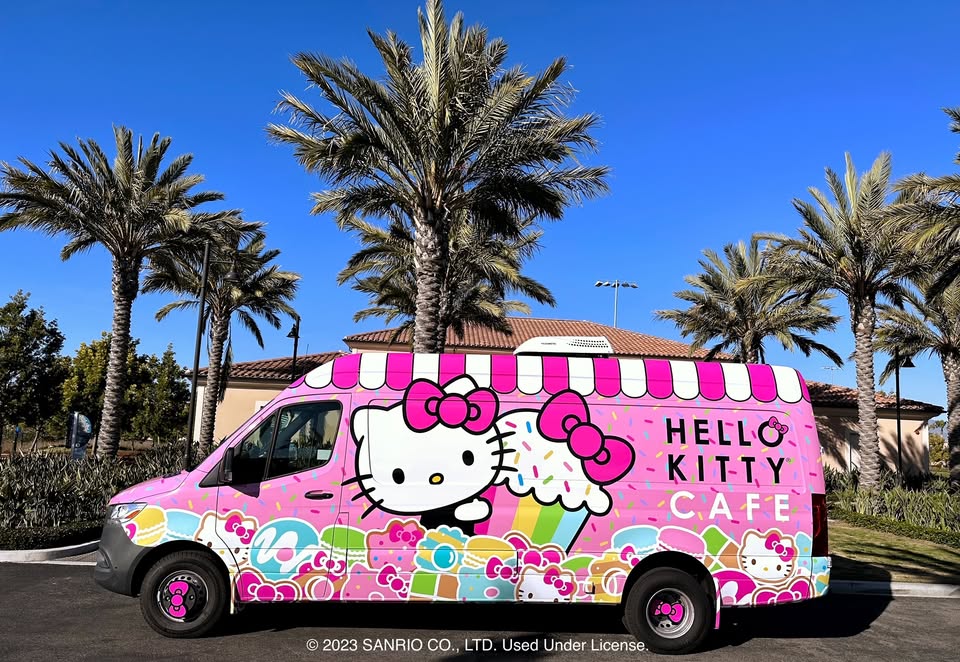 Hello Kitty Cafe Truck Central – Denver Appearance