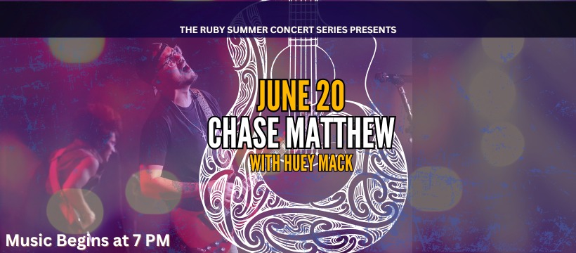Ruby Summer Concert Series: Chase Matthew