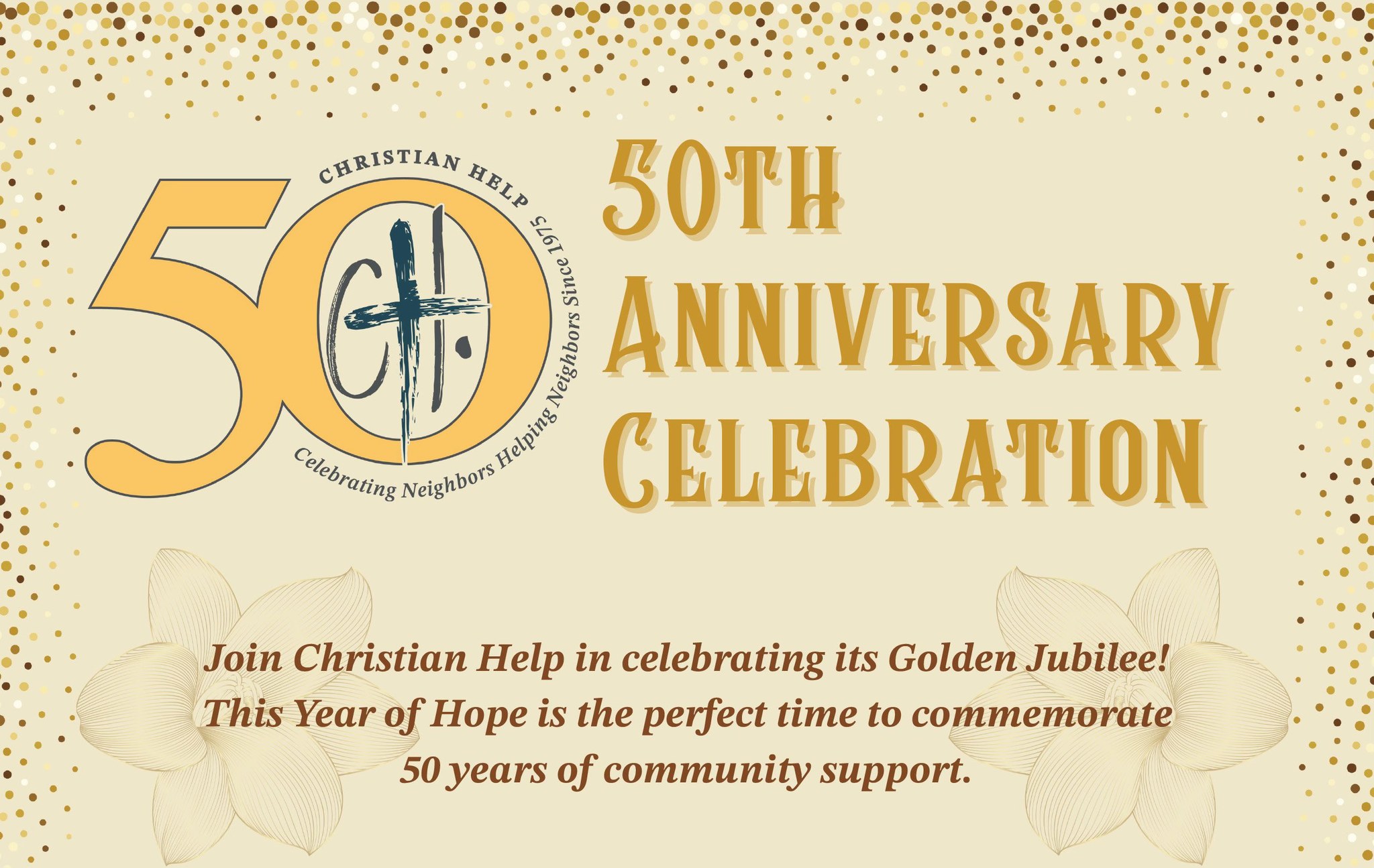 50TH ANNIVERSARY FUNDRAISER