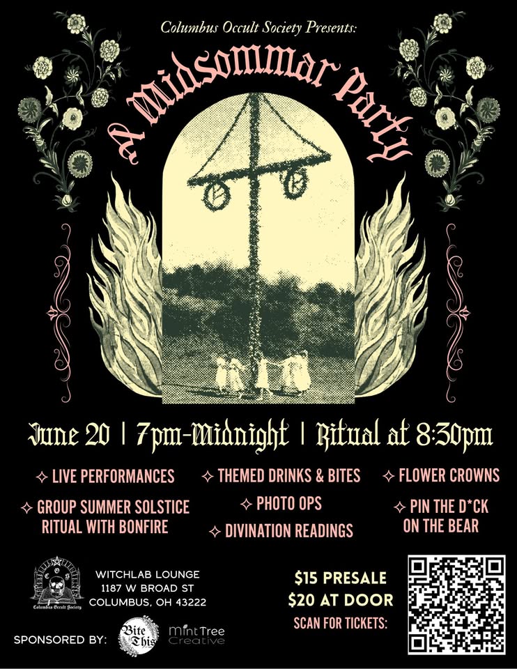A Midsommar Party with the Columbus Occult Society