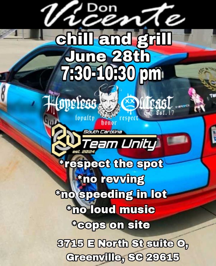 chill & grill car meet