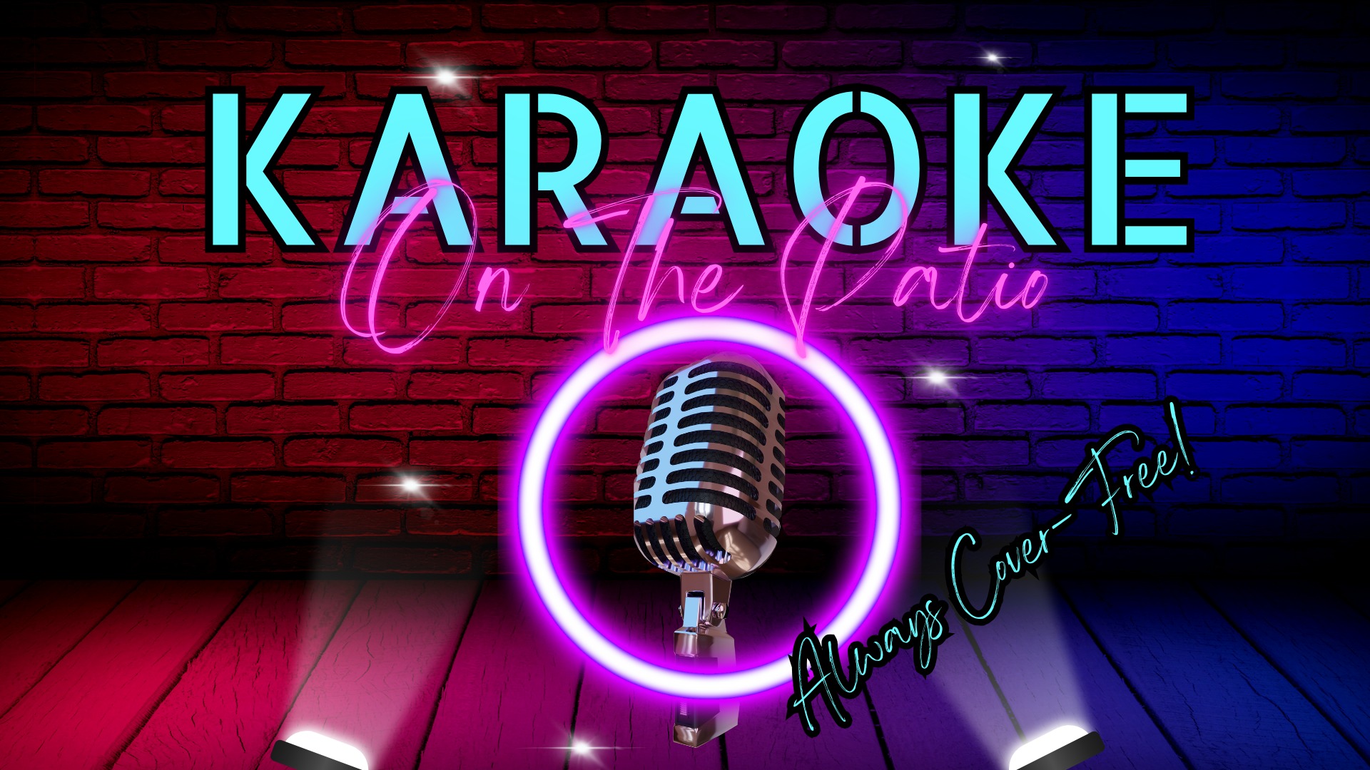 Karaoke Thursday on the Patio