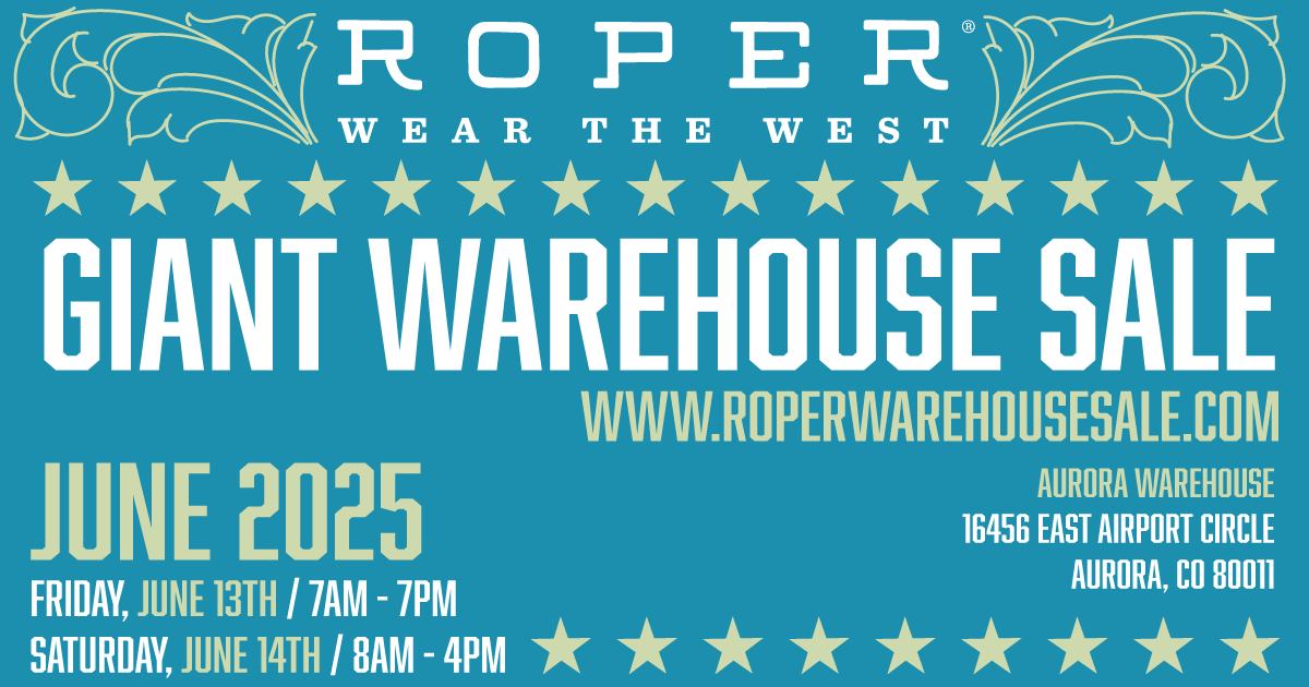 Roper Warehouse Sale (Aurora, CO)