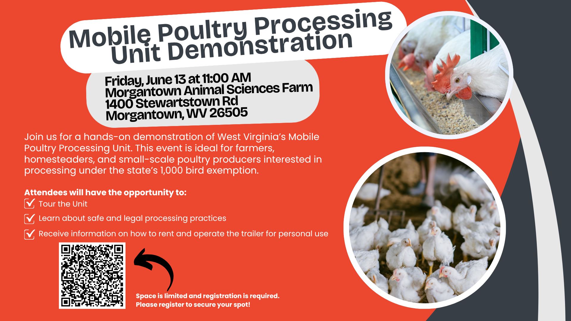 Mobile Poultry Processing Unit Demonstration