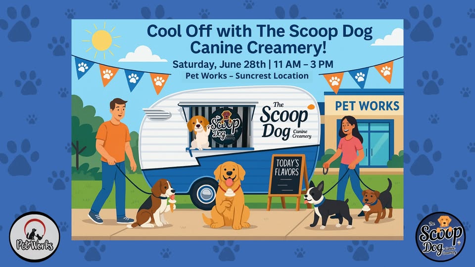 Scoop Dog at Pet Works