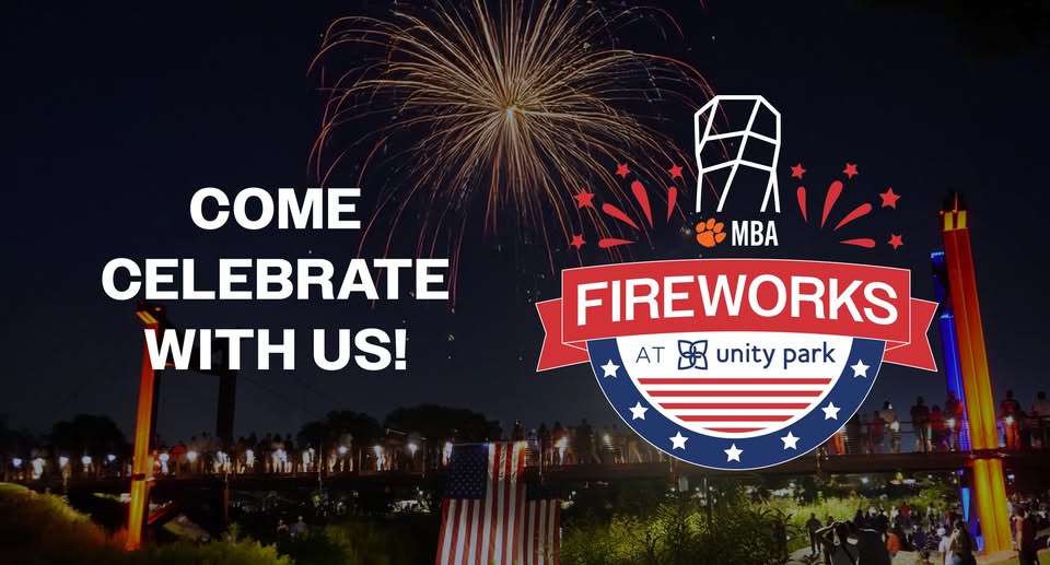 Fireworks at Unity Park