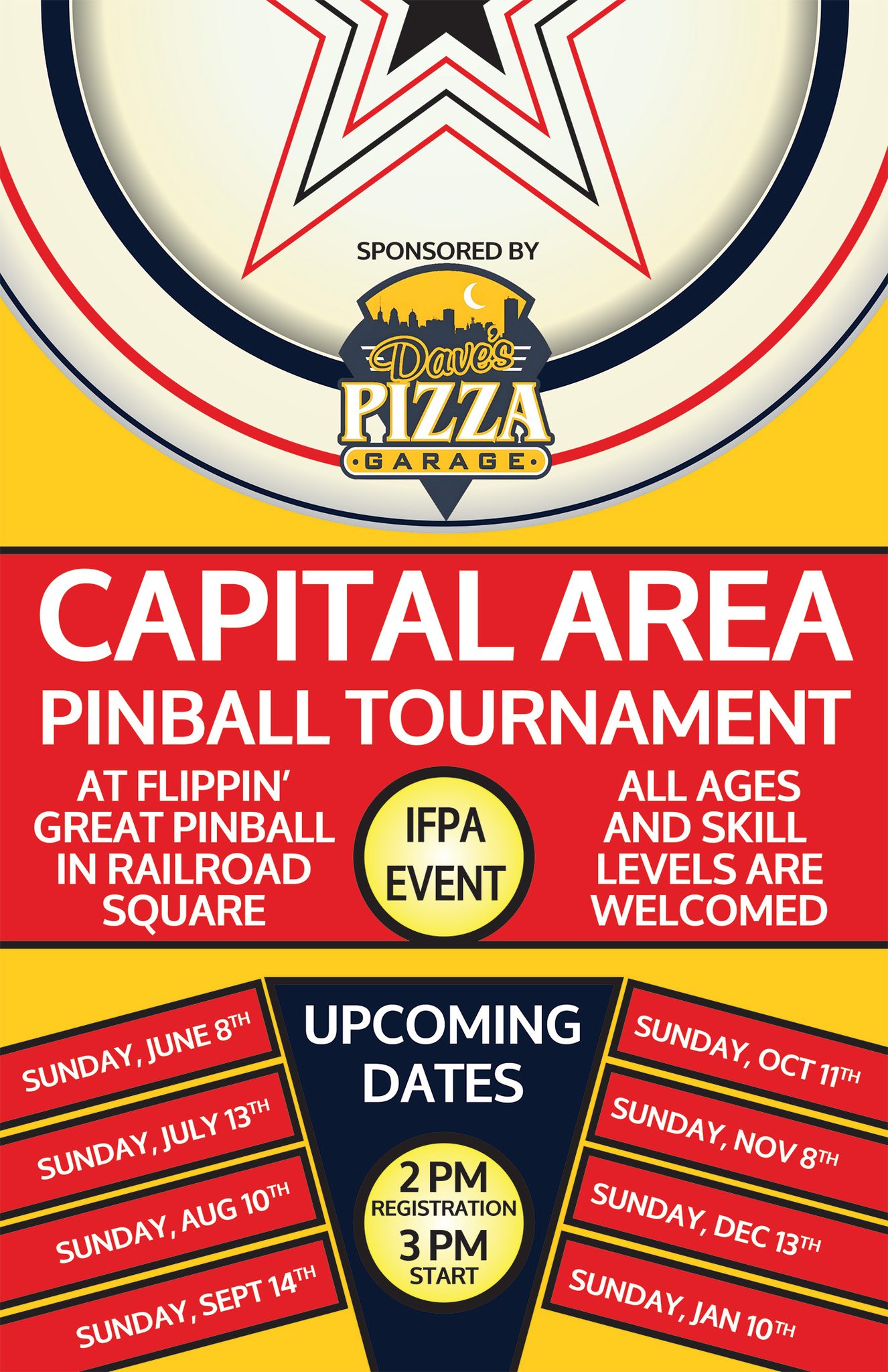 Capital Area Pinball Tournament