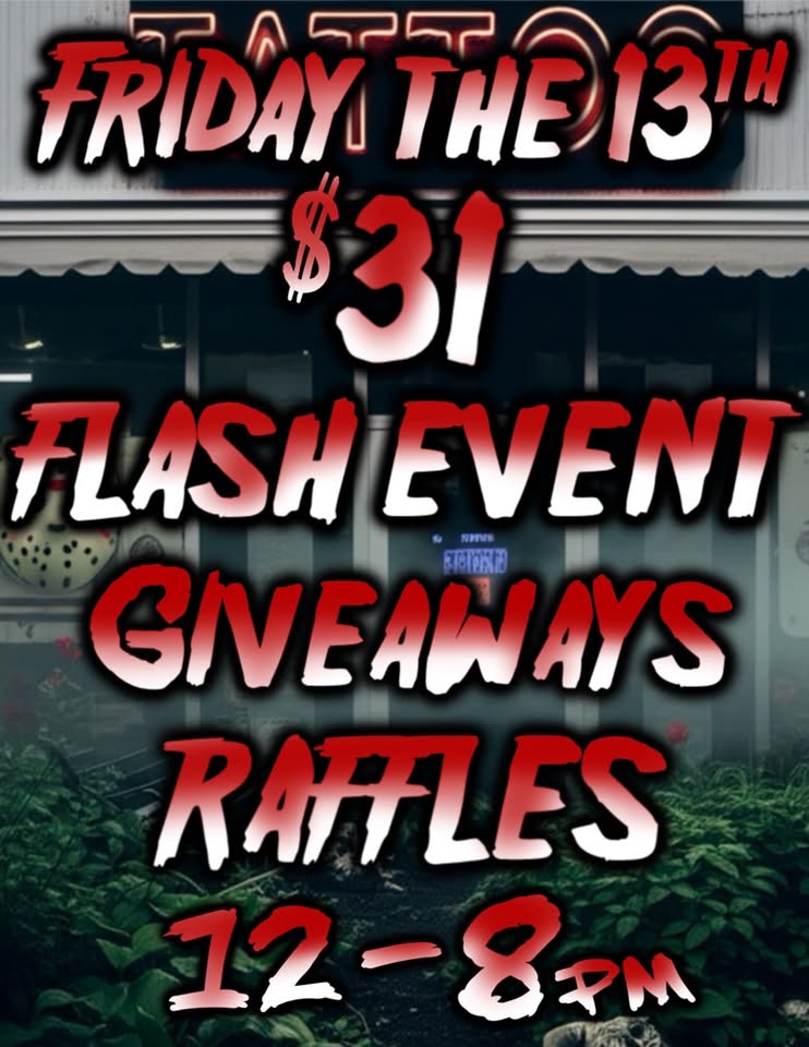 $31 Flash Tattoo Event