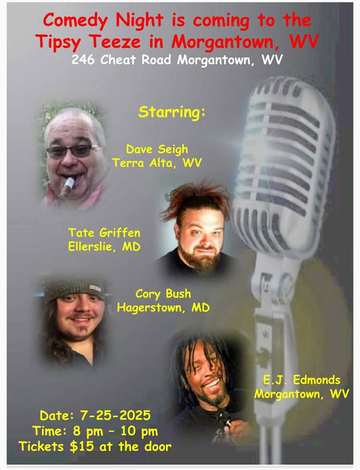 Comedy Night at Tipsy Teeze:  A Night of Laughs