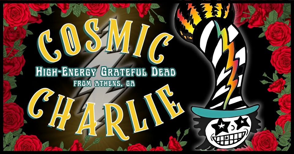 Cosmic Charlie – High energy Grateful Dead – Sat June 14 at Radio Room, Greenville SC